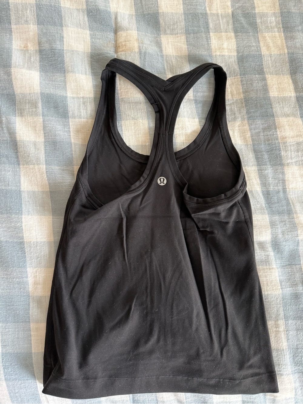 lululemon athletica Black Racerback Training Tank